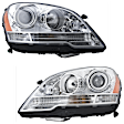 SET-H57263064461-B Driver and Passenger Side HID/Xenon Headlight, With bulb(s), Clear Lens