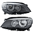 SET-H57354690061 Driver and Passenger Side HID/Xenon Headlight, Without bulb(s)