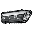 SET-H57354836161-B Driver and Passenger Side LED Headlight, With bulb(s), Clear Lens, Sedan