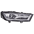 SET-H57354841061-A Driver and Passenger Side Halogen/LED Combo Headlight, With bulb(s), Clear Lens