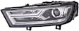 SET-H57354841101-B Driver and Passenger Side Halogen/LED Combo Headlight, With bulb(s), Clear Lens