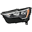 SET-H57354870061 Driver and Passenger Side Halogen Headlight, With bulb(s)