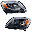 SET-H57354878161-A Driver and Passenger Side HID/Xenon Headlight, With bulb(s), Clear Lens