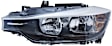 SET-H57354983061-B Driver and Passenger Side Halogen Headlight, With bulb(s), Clear Lens