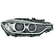 SET-H57354983261-A Driver and Passenger Side HID/Xenon Headlight, Without bulb(s), Clear Lens