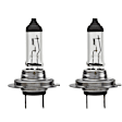 2015 Ford Fusion - Driver and Passenger Side Halogen H7 Headlight Bulb, High Beam, High Beam or Low Beam, Set of 2