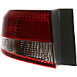 Driver Side Halogen Tail Light, With bulb(s), OE Replacement