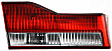 Driver and Passenger Side, Inner and Outer Halogen Tail Light, With bulb(s), OE Replacement