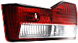 Driver and Passenger Side, Inner and Outer Halogen Tail Light, With bulb(s), OE Replacement