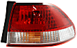 Driver and Passenger Side, Outer Halogen Tail Light, With bulb(s), OE Replacement