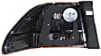 Driver and Passenger Side, Outer Halogen Tail Light, With bulb(s), OE Replacement