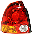Driver and Passenger Side Halogen Tail Light, With bulb(s), OE Replacement