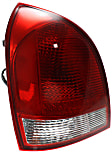 Driver and Passenger Side Halogen Tail Light, With bulb(s), OE Replacement