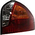 Driver and Passenger Side Halogen Tail Light, With bulb(s), OE Replacement