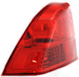 Driver and Passenger Side, Outer Halogen Tail Light, With bulb(s), OE Replacement