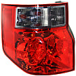Driver and Passenger Side Halogen Tail Light, With bulb(s), OE Replacement