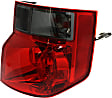 Driver and Passenger Side Halogen Tail Light, With bulb(s), OE Replacement
