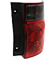 Driver and Passenger Side Halogen Tail Light, With bulb(s), OE Replacement