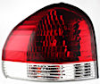 Driver and Passenger Side Halogen Tail Light, With bulb(s), OE Replacement