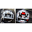 2001-2002 Honda Accord - Driver Side, Inner And Outer Halogen Tail Light, With bulb(s), OE Replacement