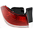 2001-2002 Honda Accord - Driver Side, Inner And Outer Halogen Tail Light, With bulb(s), OE Replacement