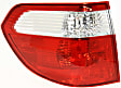 Driver and Passenger Side, Inner and Outer Tail Lights, Inner - With bulb(s); Outer - Without bulb(s), Halogen
