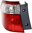 Driver and Passenger Side, Inner and Outer Tail Lights, Inner - With bulb(s); Outer - Without bulb(s), Halogen