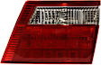 Driver and Passenger Side, Inner Tail Lights, With bulb(s), Halogen, Mounts on Liftgate