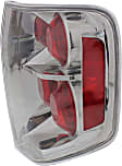 Driver and Passenger Side Halogen Tail Light, Without bulb(s), OE Replacement