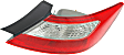 Driver and Passenger Side Halogen Tail Light, Without bulb(s), OE Replacement, Coupe