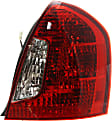 Driver and Passenger Side Halogen Tail Light, With bulb(s), OE Replacement