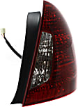 Driver and Passenger Side Halogen Tail Light, With bulb(s), OE Replacement