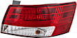 2006-2007 Hyundai Sonata - Driver and Passenger Side, Inner and Outer Halogen Tail Light, With bulb(s), OE Replacement