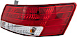 2006-2007 Hyundai Sonata - Driver and Passenger Side, Inner and Outer Halogen Tail Light, With bulb(s), OE Replacement