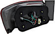 2006-2007 Hyundai Sonata - Driver and Passenger Side, Inner and Outer Halogen Tail Light, With bulb(s), OE Replacement