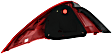 2006 Honda Accord - Driver and Passenger Side Halogen/LED Combo Tail Light, Without bulb(s), 2-Door, OE Replacement, Coupe