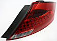 2006 Honda Accord - Driver and Passenger Side Halogen/LED Combo Tail Light, Without bulb(s), 2-Door, OE Replacement, Coupe