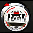 2005 Honda Civic - Passenger Side Halogen Tail Light, With bulb(s), 4-Door Mounts On Luggage Lid, OE Replacement, Sedan