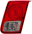 Driver and Passenger Side, Inner Halogen Tail Light, With bulb(s), OE Replacement