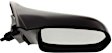 2002 Honda Civic - Coupe Driver and Passenger Side Mirror, Manual Adjust, Non-Heated, Non-Folding, Textured Black, No Signal Light, Without Memory Recall, No Puddle Light, No Auto-Dimming, No Blind Spot Feature