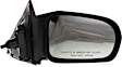 2002 Honda Civic - Coupe Driver and Passenger Side Mirror, Manual Adjust, Non-Heated, Non-Folding, Textured Black, No Signal Light, Without Memory Recall, No Puddle Light, No Auto-Dimming, No Blind Spot Feature