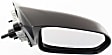 Sedan Driver and Passenger Side Mirror, Manual Adjust, Non-Heated, Non-Folding, Paintable, No Signal Light, No Memory, No Puddle Light, No Auto-Dim, No Blind Spot Feature