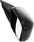 Sedan Driver and Passenger Side Mirror, Power Adjust, Non-Heated, Manual Folding, Paintable, No Signal Light, No Memory, No Puddle Light, No Auto-Dimming, No Blind Spot Feature