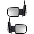 Driver and Passenger Side Mirrors, Power Adjust, Manual Folding, Heated, Paintable, No Signal Light, No Memory, No Puddle Light, No Auto-Dimming, No Blind Spot Feature