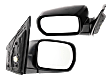 Driver and Passenger Side Mirrors, Power Adjust, Manual Folding, Non-Heated, Paintable, No Signal Light, No Memory, No Puddle Light, No Auto-Dimming, No Blind Spot Feature