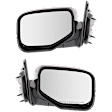 Driver and Passenger Side Mirrors, Power, Manual Folding, Non-Heated, Paintable, No Signal Light, No Memory, No Puddle Light, No Auto-Dimming, No Blind Spot Feature