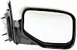 Driver and Passenger Side Mirrors, Power, Manual Folding, Non-Heated, Paintable, No Signal Light, No Memory, No Puddle Light, No Auto-Dimming, No Blind Spot Feature
