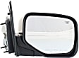 Driver and Passenger Side Mirrors, Power, Manual Folding, Heated, Paintable, No Signal Light, No Memory, No Puddle Light, No Auto-Dimming, No Blind Spot Feature