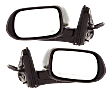 Sedan Driver and Passenger Side Mirror, Power Adjust, Heated, Manual Folding, Paintable, In-housing Signal Light, No Memory, No Puddle Light, No Auto-Dimming, No Blind Spot Feature