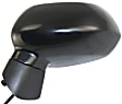 2007-2008 Honda Fit - Driver and Passenger Side Mirrors, Power, Manual Folding, Non-Heated, Paintable, No Signal Light, No Memory, No Puddle Light, No Auto-Dimming, No Blind Spot Feature